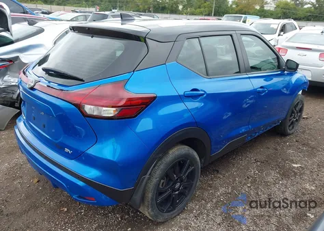 2022 Nissan Kicks Sv Xtronic Cvt from USA, damaged, VIN 3N1CP5CV1NL528818